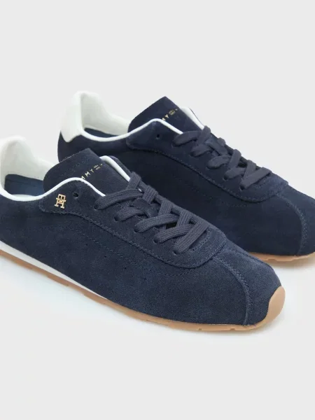 Замшевые кроссовки Tommy Hilfiger синие