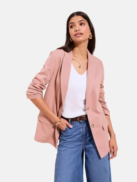 Friends Like These Sacou auriu / pudră roz