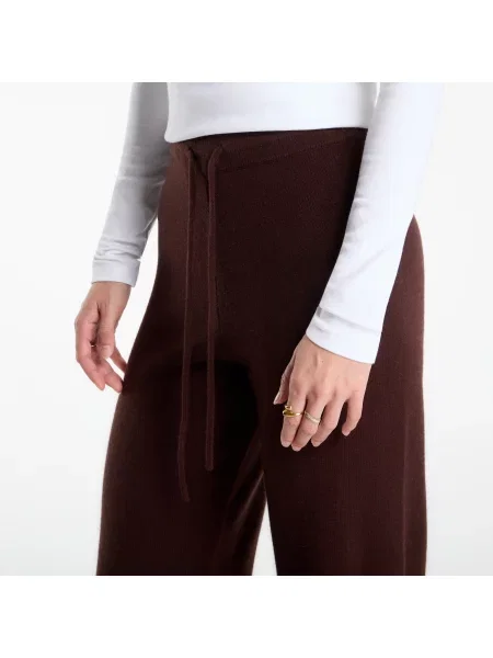 Панталони Saint Barth Cambon Wool Pant Brown M кафяво