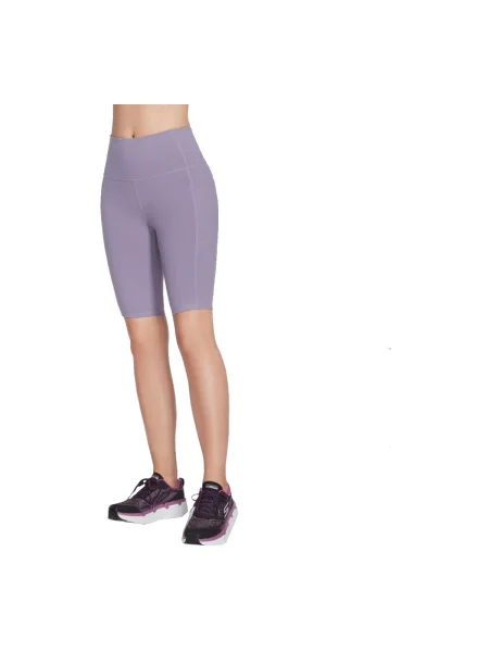 Pantaloni Skechers cu talie înaltă scurte