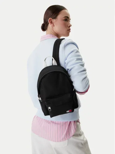 Tommy Jeans Раница Tjw Ess Daily Dome Backpack черен