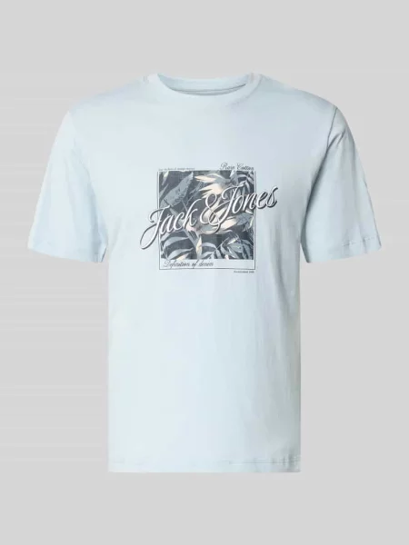T-shirt z okrągłym dekoltem model HONOLULU' Jack & Jones