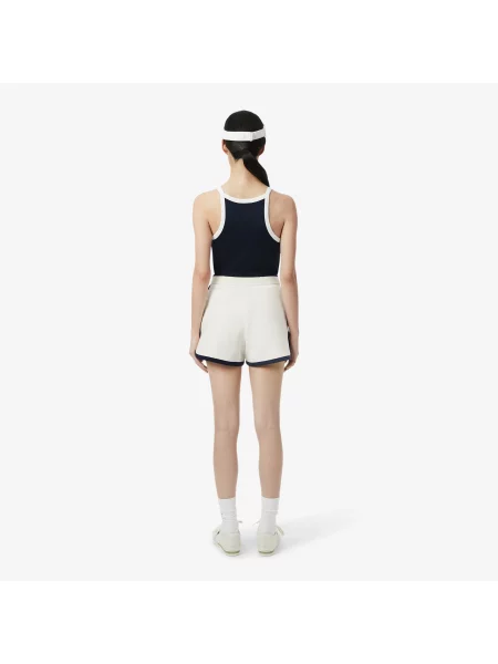Lacoste Spodenki Tennis Heritage Stretch Piqué białe