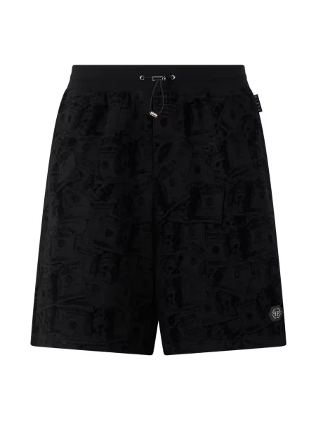 Szorty Philipp Plein casual czarne