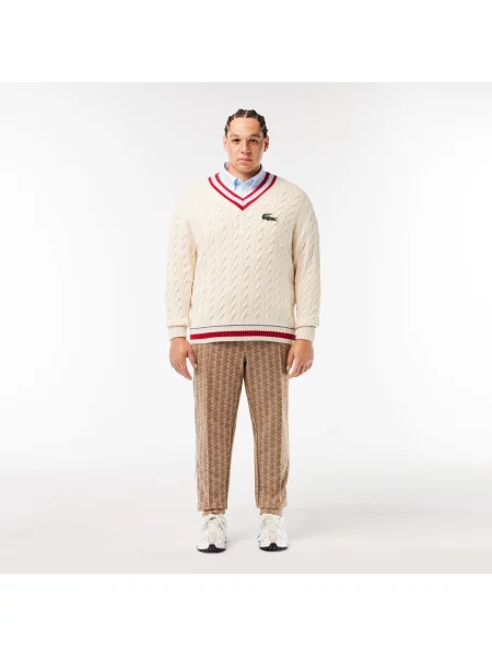 Спортивные штаны Lacoste коричневые