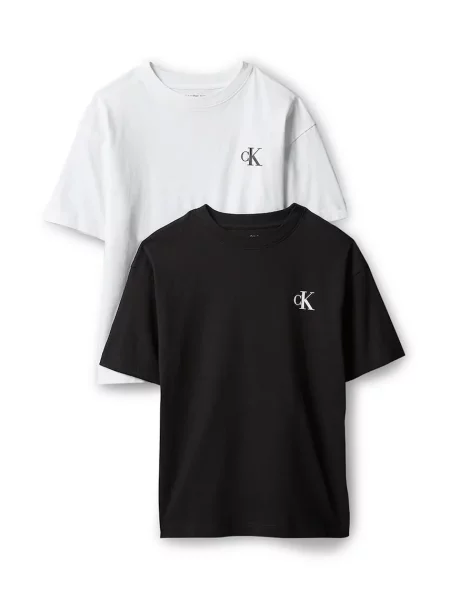 Calvin Klein Jeans tričko detské biela
