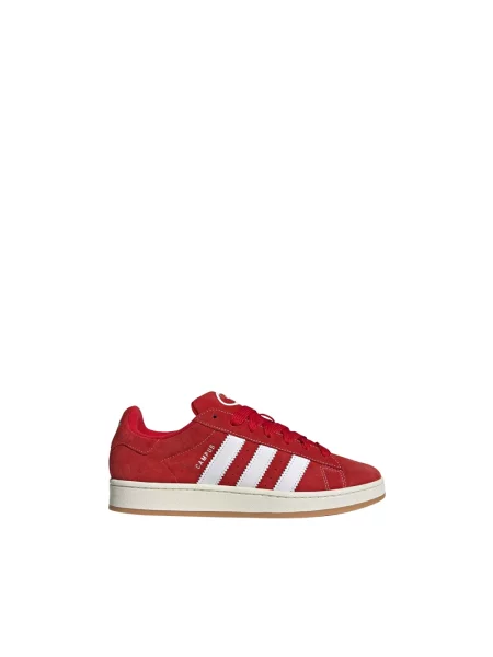 Sneakersy Adidas Campus zamszowe białe