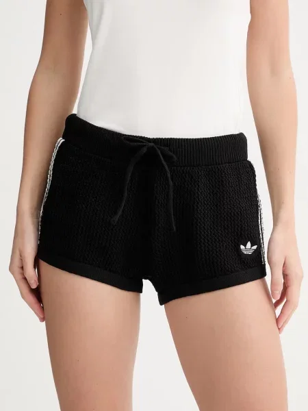 Adidas Originals szorty Crochet czarne