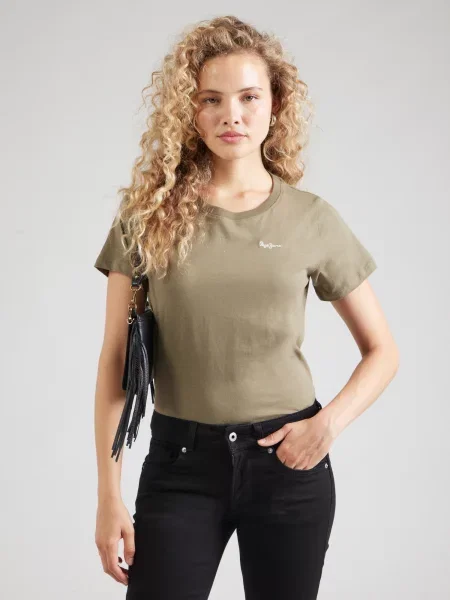 Pepe Jeans Tricou kaki