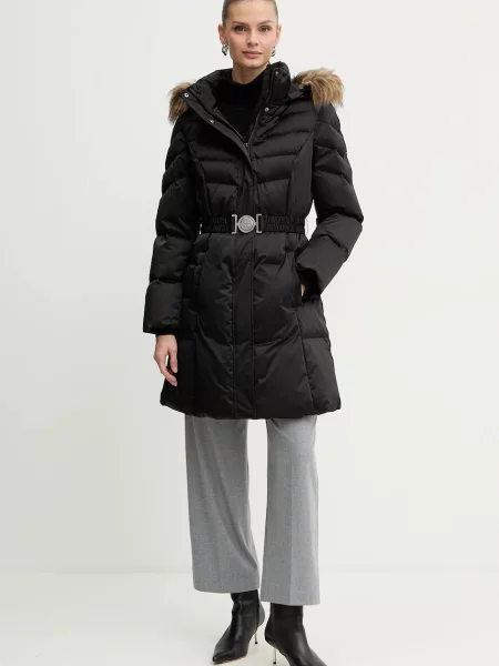 Guess kurtka puchowa MARINA zimowa czarny