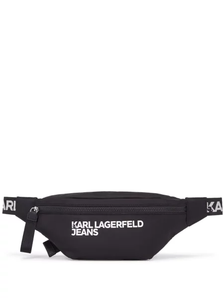 Curea Karl Lagerfeld Jeans negru
