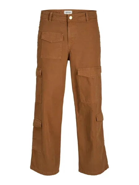 JACK & JONES Pantaloni cu BILL RUSH pueblo maro