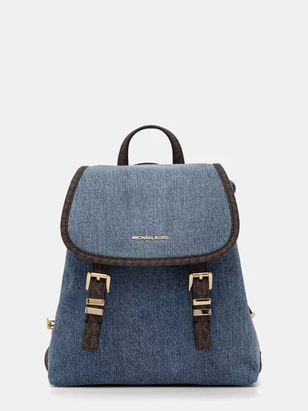 MICHAEL Michael Kors Mestni nahrbtnik jeansov modra