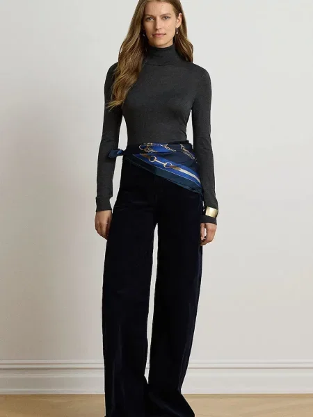 Шелковый лонгслив Lauren Ralph Lauren