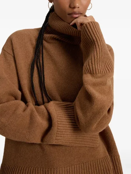 Pulover Woolrich de lână maro