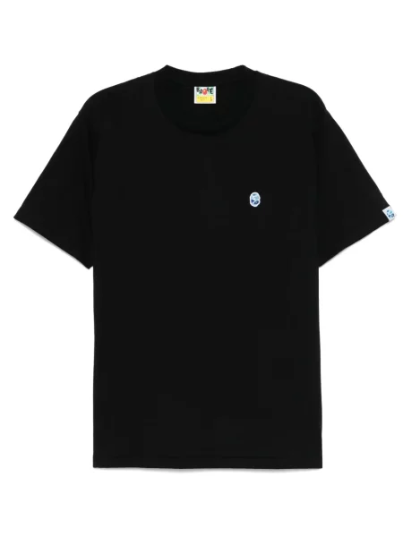 Tricou A Bathing Ape® cu broderie negru