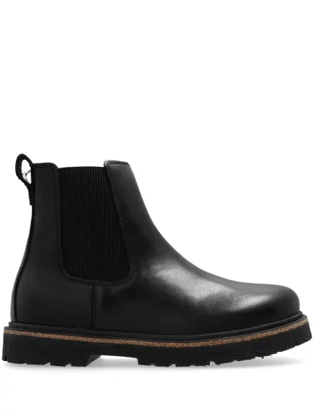 Botine Birkenstock din piele slip-on negru
