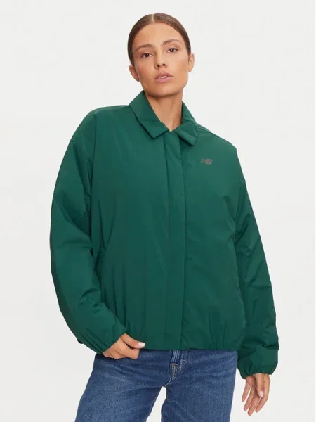 New Balance Átmeneti kabát Oversize zöld