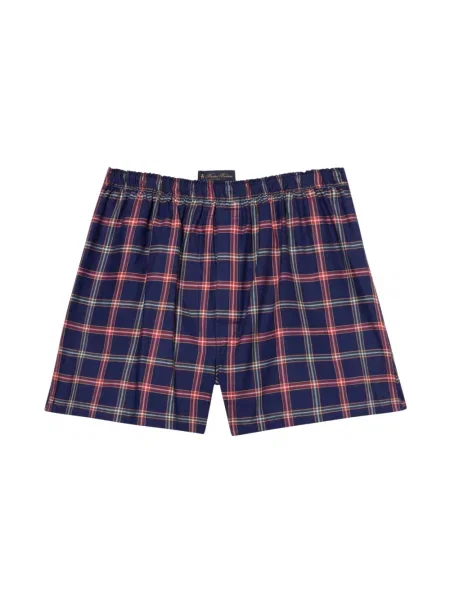 Szorty Brooks Brothers w kratę niebieskie