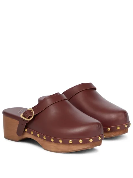 Usnjene cokle Ancient Greek Sandals rjava