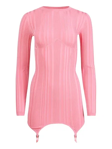 Rochie mini Fleur Du Mal de costum roz