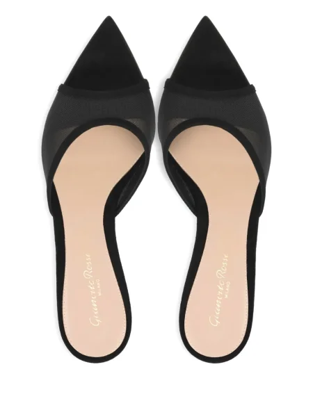 Papuci tip mules Gianvito Rossi negru