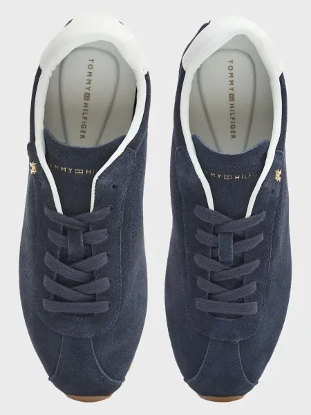 Замшевые кроссовки Tommy Hilfiger синие