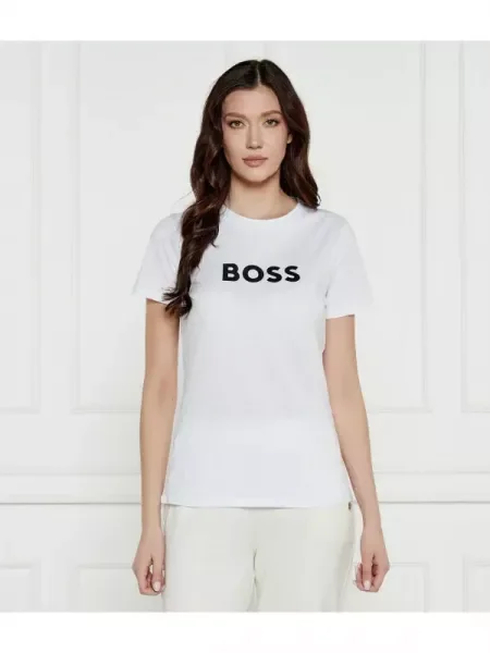 BOSS ORANGE Tricou alb