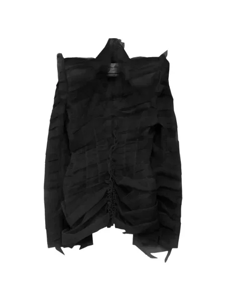 Geacă Matières Fécales asimetrică negru