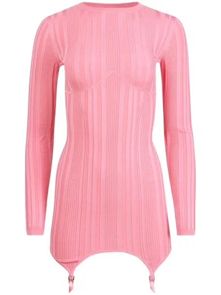 Rochie mini Fleur Du Mal de costum roz