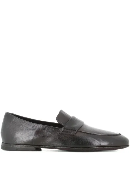 Pantofi loafer Officine Creative din piele maro