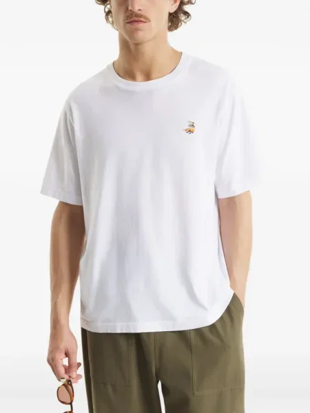 Tricou Maison Kitsune alb