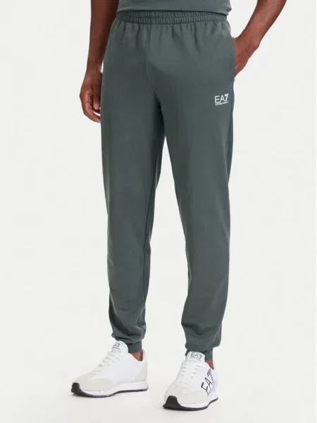 Emporio Armani Spodnji del trenirke PJVRZ siva