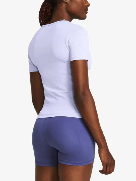 Тениска за трениране Under Armour лилаво виолетово
