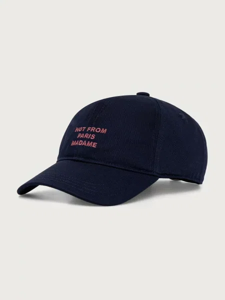Drôle de Monsieur kapa s šiltom Slogan modra