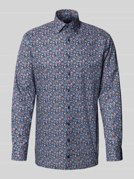 Koszula casualowa o kroju Modern Fit z kołnierzykiem typu kent Olymp