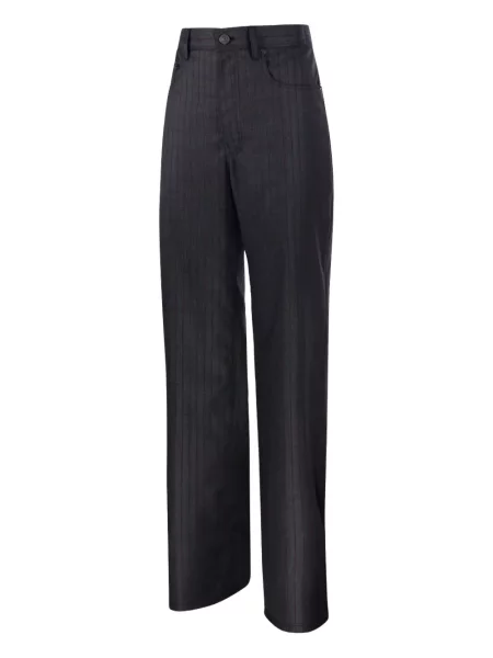 Pantaloni Balenciaga cu dungi gri