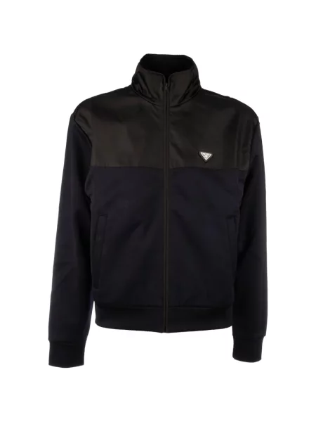 Geacă Prada din fleece negru