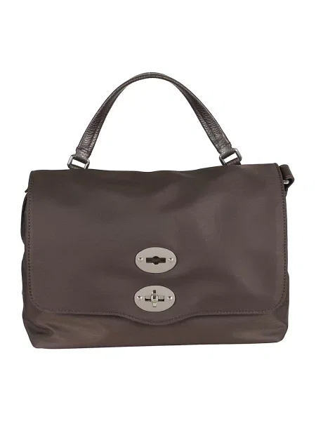 Torebka Zanellato skórzana brązowa