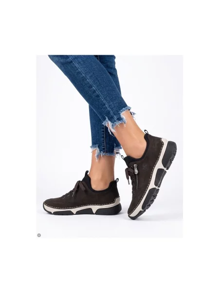 Pantofi Rieker maro