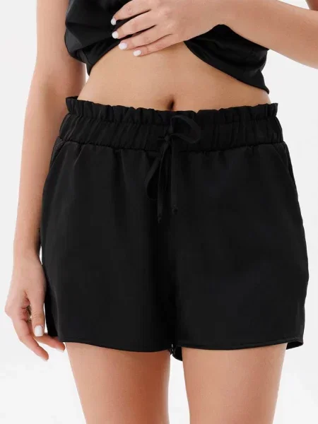 Женские шорты для сна чорні