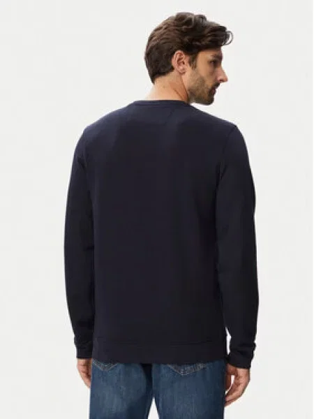 GUESS Sweater majica Audley tamno plava