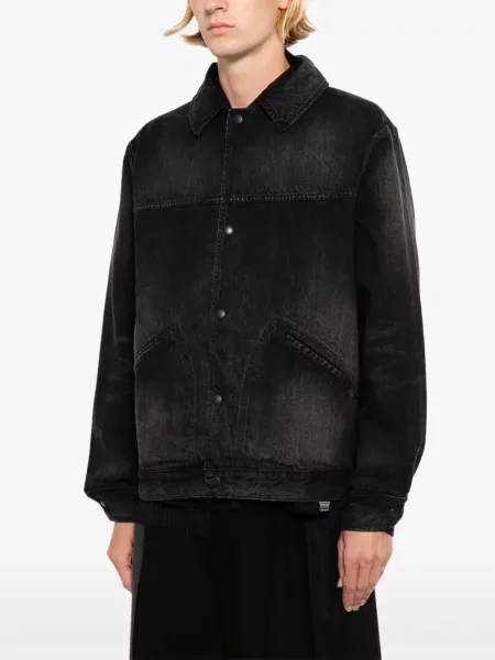 Τζιν μπουφάν Yohji Yamamoto μαύρο