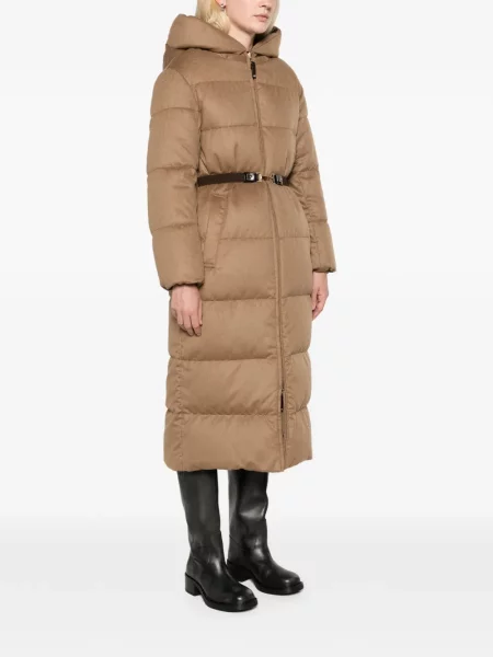Lung reversibil geacă cu puf Max Mara maro