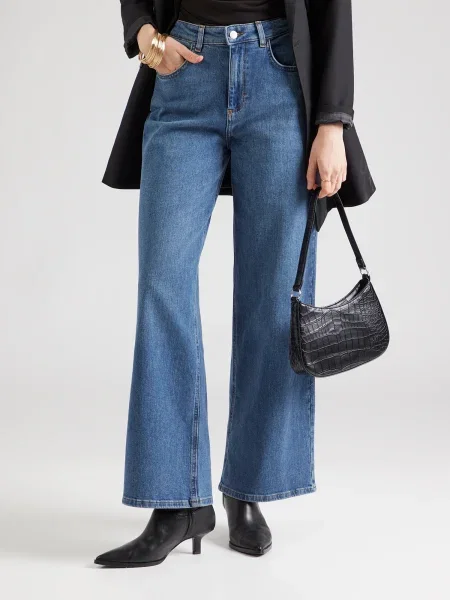 COMMA Jeans denim albastru