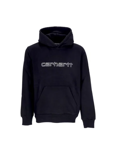 Bluza z kapturem Carhartt Wip z kapturem czarna