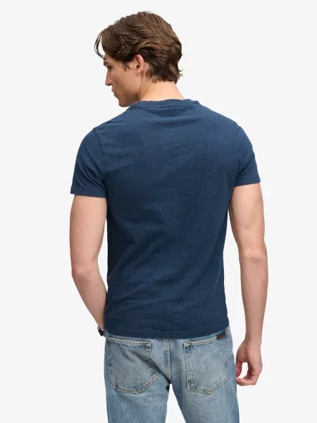 Superdry & Co Tričko Essential zafírová