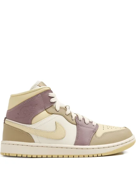 Sneakerși Nike Metcon din piele de căprioară alergare cu platformă alb