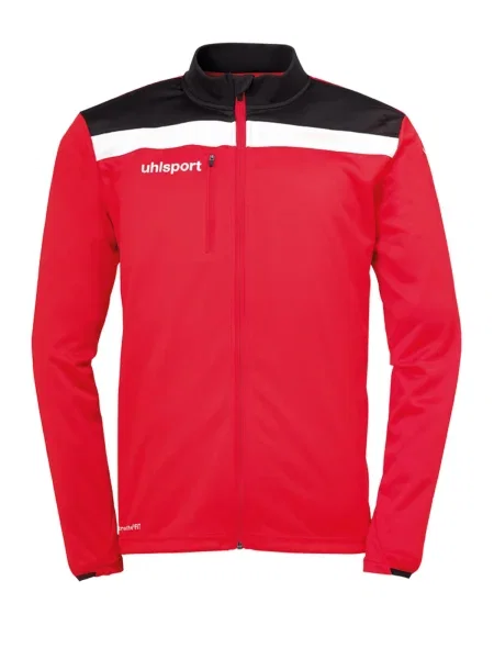 UHLSPORT Jachetă de trening roșu / negru alb