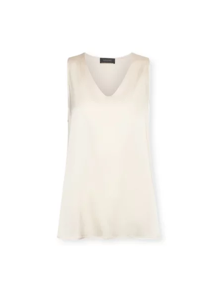 Lniany top Elena Miro' biały